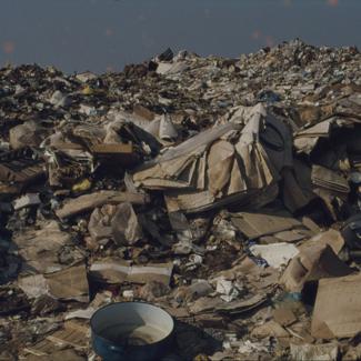 Naslage smeća; Gradski deponij