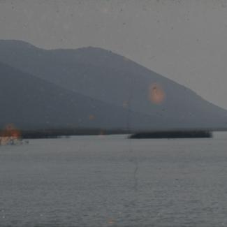 Vransko jezero prema središnjem dijelu