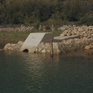 Ispusni kanal Glinice kod groblja