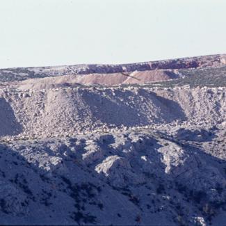 Izmjena pejzaša - gledano od bazena Glinice