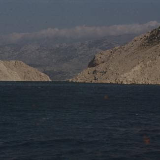 Izlaz iz Masliničkog Zdrila u Podvelebitski kanal