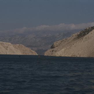 Izlaz iz Zdrila prema Velebitskom kanalu