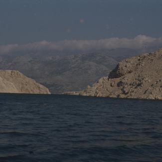 Masliničko Zdrilo izlaz u Velebitski kanal