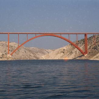 Maslinički most prema žŽdrili