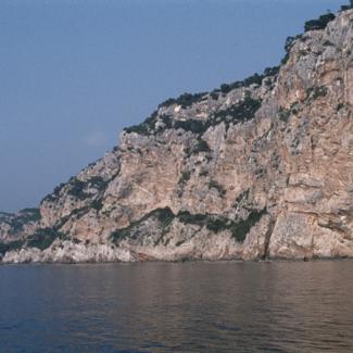 Klifovi; jugo-zapadni dio otoka