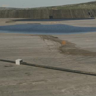 Zapadna taložnica pogled prema sj.-zap.