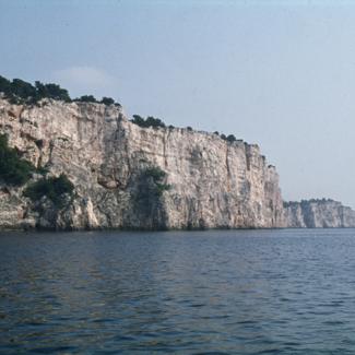 Klifovi na jugo-zap. dijelu otoka