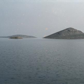 Ispustni kanal ispred tvornice Boris Kidrič