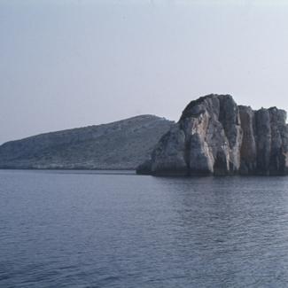 Klif na M. Obračunu i sj.zap. strana V. Obračuna