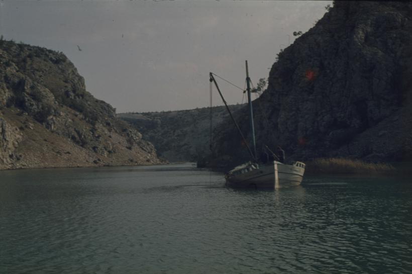 Kanjon Zrmanje između Obrovca i Jankovića buka - pjeskati