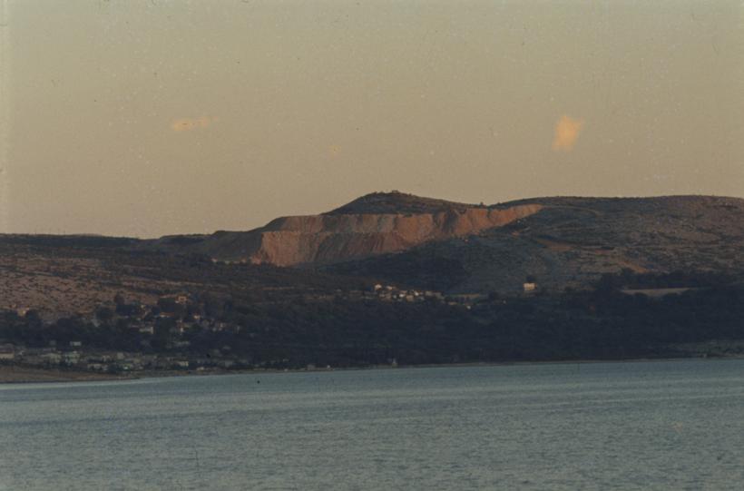 Nasip - ostatak kopa iznad Rovanjske izmjena pejsaža
