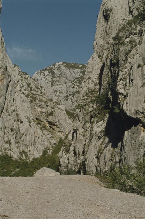 U proboju Velike Paklenice