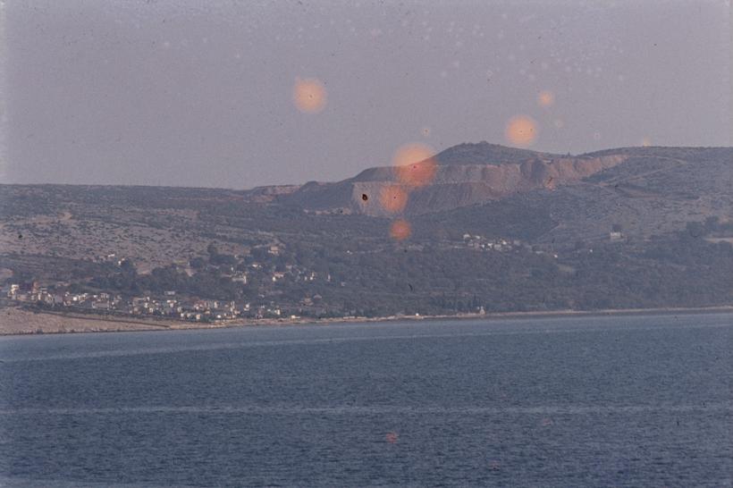 Pogled na Rovanjsku i površinski napušteni kop iznad Rovanjske