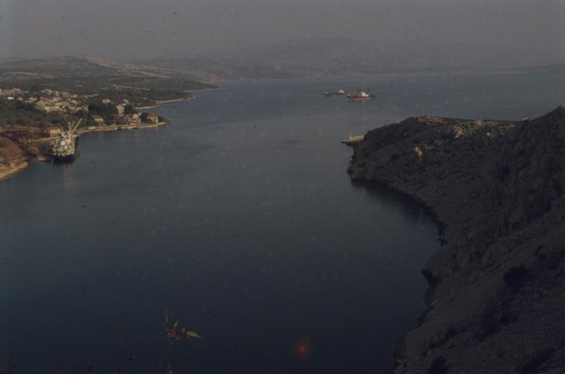 Izlaz iz Masliničkog Zdrila u Novigradsko more