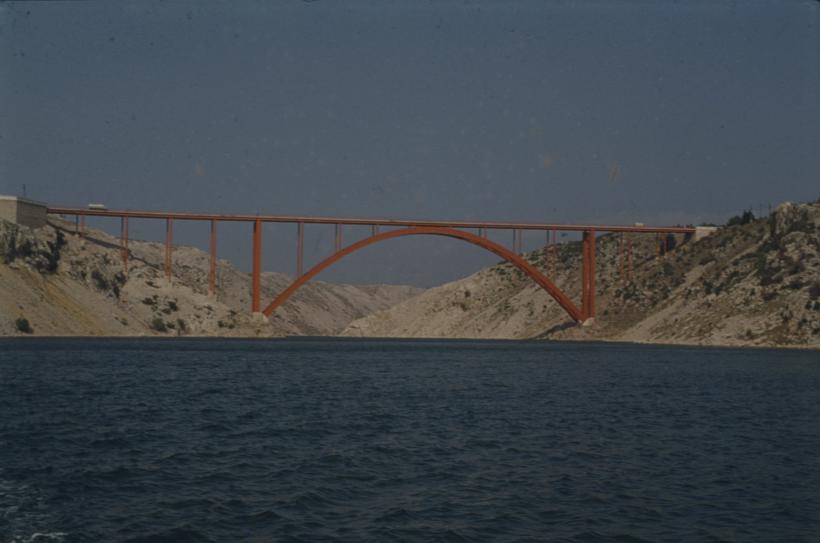 Maslinički most prema Ždrilu