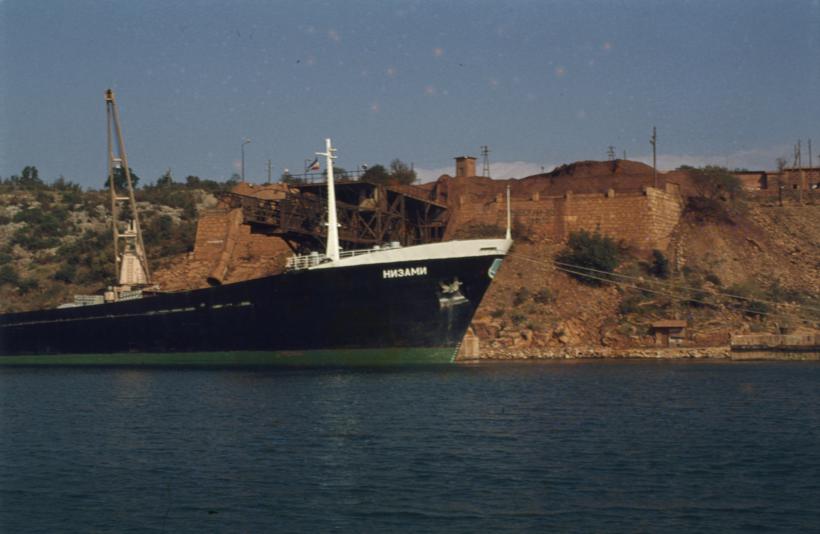 Ruski brod privezan u luci