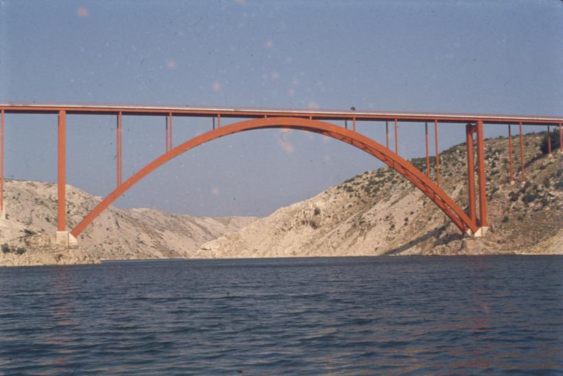 Maslinički most prema Ždrilu