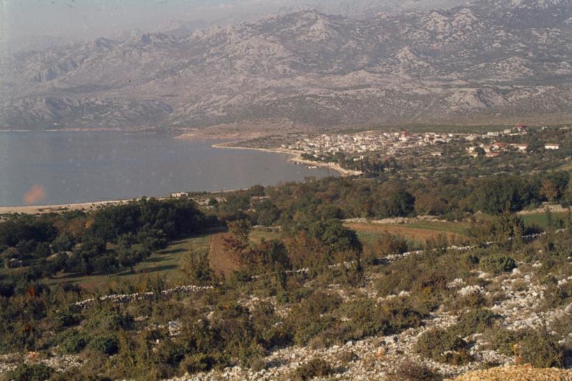 Rovanjska - s ceste od Zadra