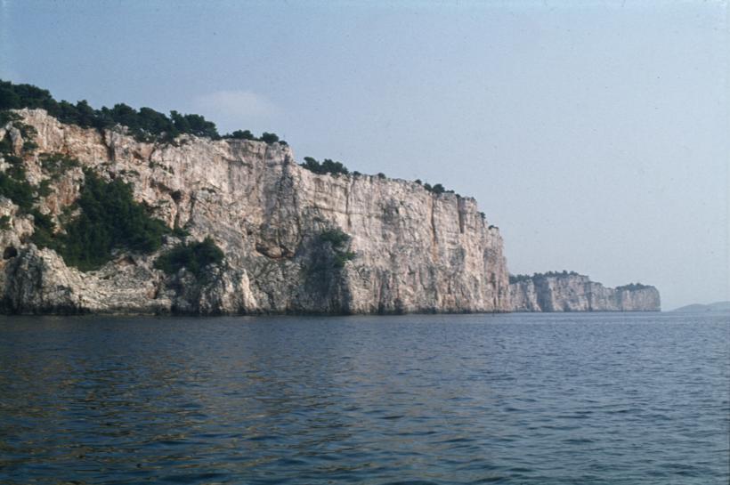 Klifovi na jugo-zap. dijelu otoka