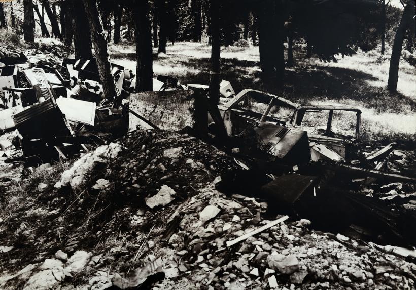 Smeće u hrpama na putu od Borika - Bokanjac