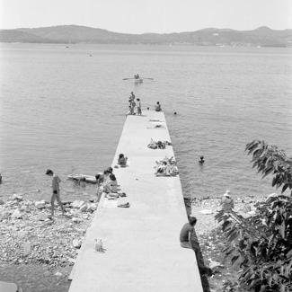 Glavni ispusni kanal budućeg kolektora. Spoj oko Želj. Stanice i hotela Kolovare