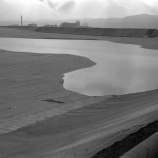 Mala taložnica gledana sa sj. - zap. zida