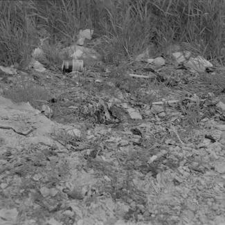 Divlji deponij ispred postrojenja 