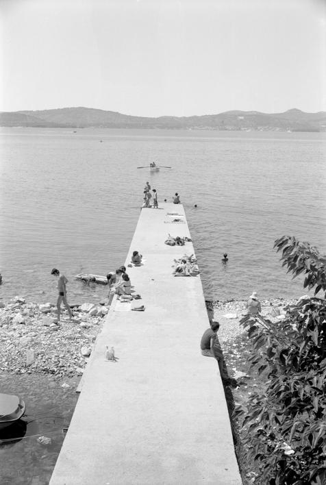 Glavni ispusni kanal budućeg kolektora. Spoj oko Želj. Stanice i hotela Kolovare