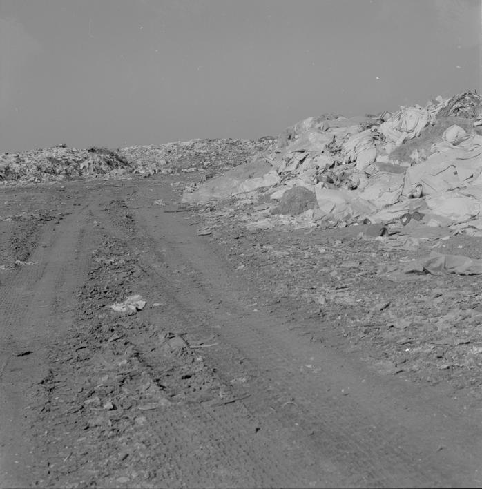 Deponij - grad smeća uz put Zadar - Nin