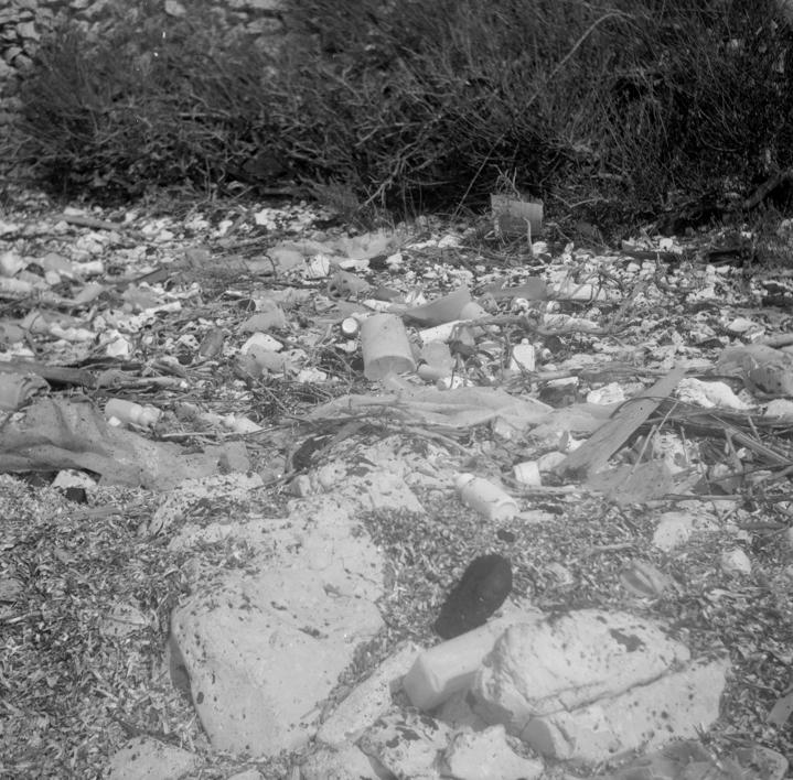 Saharun - detalj zagađenja