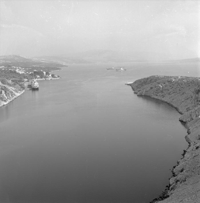 Izlaz iz Ždrilo u Novigradsko more