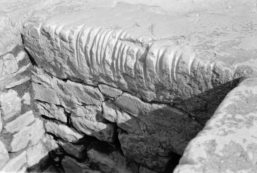 Nadinić; rub krune izlokan konopcem